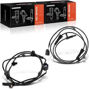 A-Premium ABS Wheel Speed Sensor Compatible with Nissan Models - NV200 2015 2016 2017 2018 2019 - Front Driver and Passenger Side, 2-PC Set, Replace# 47910-3LM0A, 47911-3LM0A