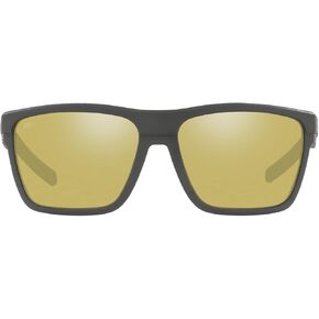 Costa Del Mar Men's Pargo Polarized Aviator Sunglasses, Net Midnight Blue/Gray 580G, 61 mm