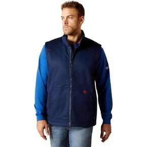 Ariat Men's FR Basic Insulated Vest, Navy