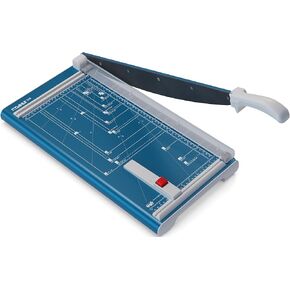 Dahle 533 Professional Guillotine Trimmer, 13" Cut Length, 15 Sheet Capacity, Self-Sharpening, Manual Clamp, German Engineered Paper Cutter