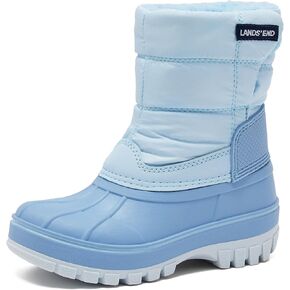 Lands' End Flurry Max Waterproof Kids Snow Boots Girls Boys Toddlers - Insulated Warm Fleece Lined Girls Boys & Toddler Winter Boots Size 10 to 7 Snow Boots for Kids, Girls and Boys Winter Boots
