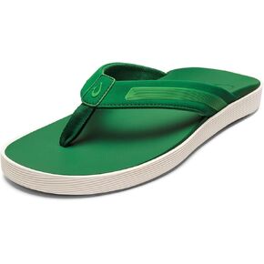 OLUKAI Leeward Men's Beach Sandals, Quick-Dry Flip Flops & Water Friendly