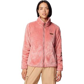 Columbia Women's Fire Side II Sherpa Full Zip, Pink Agave, Small