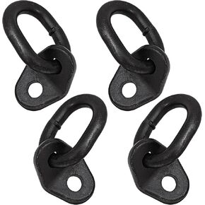 BUSY-CORNER 6 Set 7100 Engine Lift Bracket 5,500 lb Capacity Engine Lifting Bracket Set for Using with Engine Hoist Leveler and Lifting Sling Rigging Engine Stand (Gold)