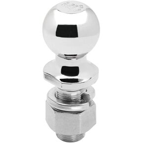 Draw-Tite 63840 Class 5 Trailer Hitch Ball, Chrome
