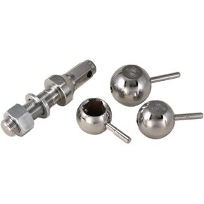 Trimax TMB335 Interchangeable Multi-Ball Hitch Ball System, Chrome