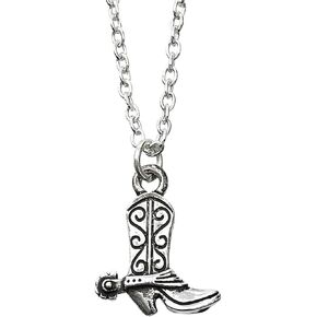 Tack Shack of Ocala Jumping Horse Necklace, Sterling Silver Horse Themed Necklace, Equestrian Necklace, Necklace in Box and Gift bag