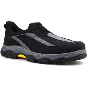 Mens Hands Free Slip-ins Outdoor Loafers Work Walking Slip On Causal Breathable Lightweight Shoes
