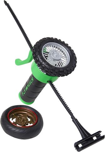 Fly Wheels Launcher + 2 Moto Wheels - Rip it up to 200 Scale MPH, Fast Speed, Amazing Stunts & Jumps up to 30 feet! All Terrain Action: Dirt, Mud, Water, Snow- One of The Hottest Wheels Around! in Saudi Arabia