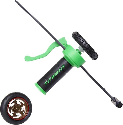 Fly Wheels Launcher + 2 Moto Wheels - Rip it up to 200 Scale MPH, Fast Speed, Amazing Stunts & Jumps up to 30 feet! All Terrain Action: Dirt, Mud, Water, Snow- One of The Hottest Wheels Around! in Saudi Arabia