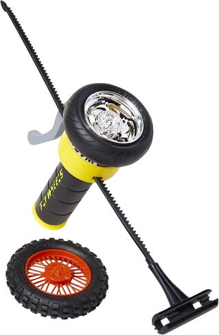 Fly Wheels Launcher + 2 Moto Wheels - Rip it up to 200 Scale MPH, Fast Speed, Amazing Stunts & Jumps up to 30 feet! All Terrain Action: Dirt, Mud, Water, Snow- One of The Hottest Wheels Around! in Saudi Arabia