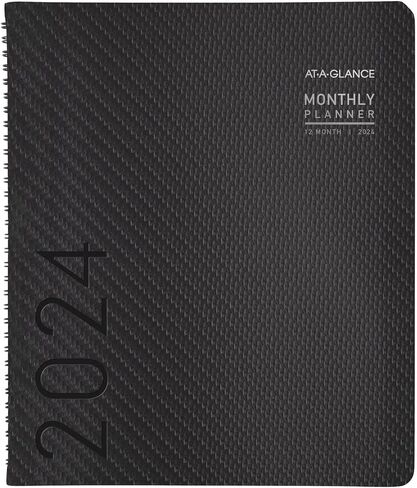 AT-A-GLANCE 2025 Planner, Monthly, 9" x 11", Large, Contemporary, Black (70260X0525) in Saudi Arabia