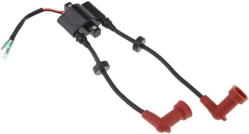 6F5-85570-00 pour for Hors-Bord Allumage Coil,Portable Extérieur Allumage Coil Hors-Bord F9.9,13.5,15,20,25Hp40Hp (2 or 4 Temps) Moteur Marine Rechange Pièces-Noir(COLOR:Black) in Kuwait