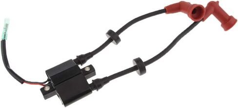 6F5-85570-00 pour for Hors-Bord Allumage Coil,Portable Extérieur Allumage Coil Hors-Bord F9.9,13.5,15,20,25Hp40Hp (2 or 4 Temps) Moteur Marine Rechange Pièces-Noir(COLOR:Black) in Kuwait