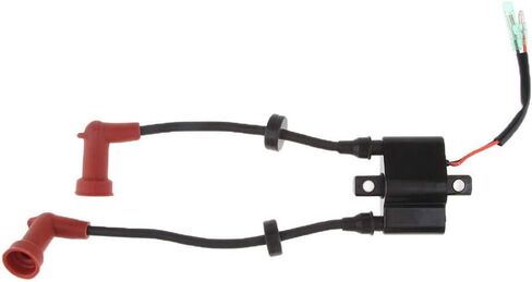 6F5-85570-00 pour for Hors-Bord Allumage Coil,Portable Extérieur Allumage Coil Hors-Bord F9.9,13.5,15,20,25Hp40Hp (2 or 4 Temps) Moteur Marine Rechange Pièces-Noir(COLOR:Black) in Kuwait