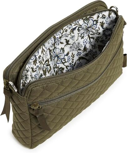 Vera Bradley Cotton Triple Compartment Crossbody Purse in Saudi Arabia
