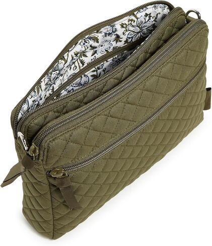 Vera Bradley Cotton Triple Compartment Crossbody Purse in Saudi Arabia