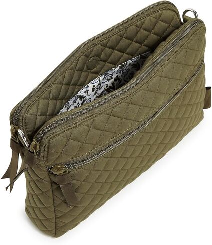 Vera Bradley Cotton Triple Compartment Crossbody Purse in Saudi Arabia
