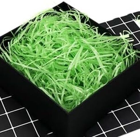 Amsthow Shred Paper Filler Gift Wrap Basket Grass 1/2 LB Kraft Cut Basket Packing Filling Raffia Paper for Easter Box Party Decoration Wedding (Kraft) in Kuwait