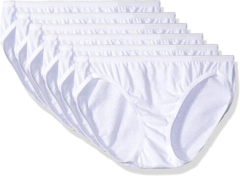 Hanes 6 Pack Bikinis Women's Underwear Solids & Prints in Saudi Arabia