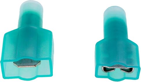 Dorman 85461 16-14 Gauge Male/Female Set Fully Insulated Quick Disconnect, .250 In., Blue, 10 Pack Universal Fit in Saudi Arabia