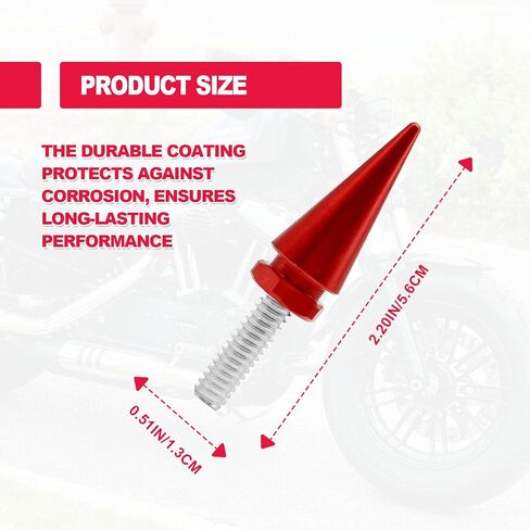 Motorcycle Windshield Screws, Fairing Bolts Compatible with Harley Davidson Electra Glide, Street Glide, Ultra Limited, Ultra Classic, Tri Glide 1996-2013, Red in Saudi Arabia