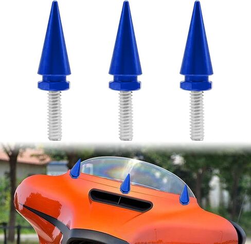 Motorcycle Windshield Screws, Fairing Bolts Compatible with Harley Davidson Electra Glide, Street Glide, Ultra Limited, Ultra Classic, Tri Glide 1996-2013, Red in Saudi Arabia