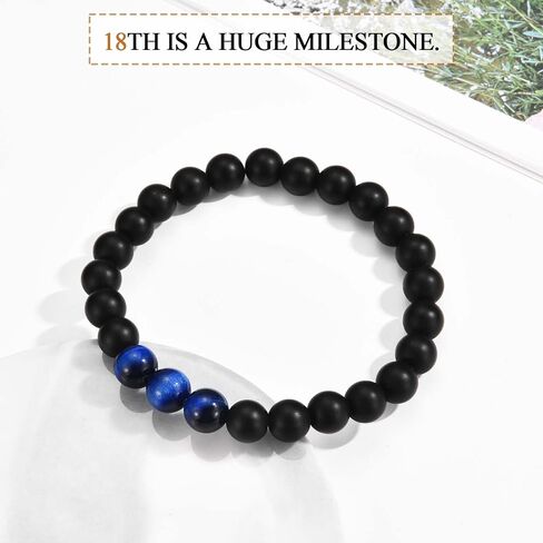 13 16 18 21 30 40 50 60 Year Old Boy Male Man Gifts, 13th 16th 18th 21st 30th 40th 50th 60th Birthday Gifts for Boys Men Him, Bracelet Gifts for Him Boys Men Male Son Husband Dad Boyfriend in Kuwait