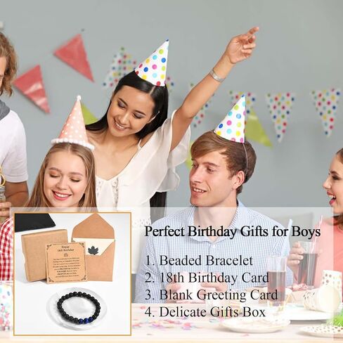 13 16 18 21 30 40 50 60 Year Old Boy Male Man Gifts, 13th 16th 18th 21st 30th 40th 50th 60th Birthday Gifts for Boys Men Him, Bracelet Gifts for Him Boys Men Male Son Husband Dad Boyfriend in Kuwait