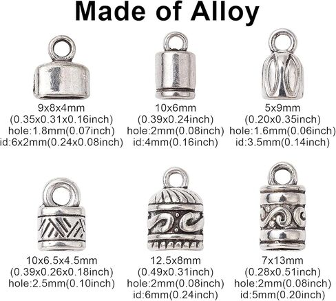 50 Pcs 5 Styles Antique Silver Crown Spacer Beads Alloy King Queen Princess Crown Beads Mini Crown Loose Beads for DIY Hair Jewelry Making in Kuwait