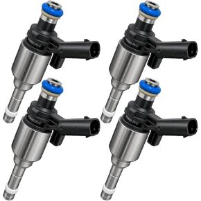 حاقن الوقود لسيارة Audi A3/A4/A5/A6/Q3/Q5/TT/(& Quattro)، متوافق مع VW Tiguan/CC/GTI/EOS/Jetta/Passat/Passat CC/Beetle، 2008-2017 L4 2.0L، 06H906036G (4 قطع) in Kuwait