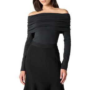 The Drop Women's Off The Shoulder Knit Top