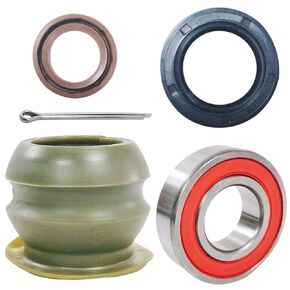 Steering Bushing & Bearing Seal Kit Compatible for ATV Hon-da Sportrax 90 TRX90 TRX90EX TRX90X FourTrax200 TRX200 TRX200D TRX250EX TRX250TE TRX250TM TRX250X TRX250X TRX400EX TRX400X