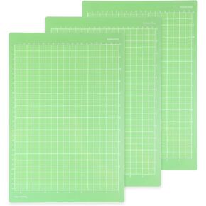 simarro 8.5"X12" Standard Grip Cutting Mats For Joy Xtra, 3 Packs Cutting Mat Suitable For Craft Paper Embossed Cardstock Vinyl Plotter Textiles And More for Joy Xtra Accessories