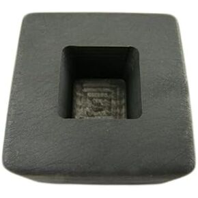 2 oz Gold 1 oz Silver Bar High Density Graphite Tall Cube Mold Loaf Copper