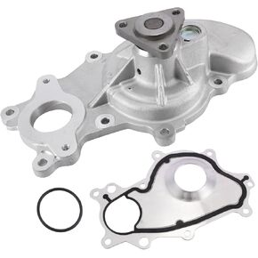 AW6691 Water Pump 3.5L 3.7L V6 For Ford F-150 2011-2016,Expedition 2015-2017,Lobo 2015-2018,Transit-150 Transit-250 2015-2020,Mustang 2016-2017,Lincoln Navigator 2015-2017 Bolt pulley flange