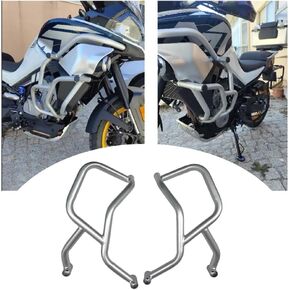 Motorcycle Tank Guard Bumper Engine Falling Protection Bar for CFMOTO 800MT 2021-2024, Crash Bar for CF-Moto CF Moto MT800 800 MT 800-MT CF800MT 2022 2023
