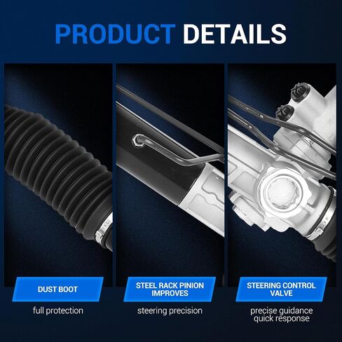 Autoround 52013466AL رف التوجيه الكهربائي وترس متوافق مع دودج داكوتا 2005-2010 وميتسوبيشي رايدر 2006-2009 in Saudi Arabia