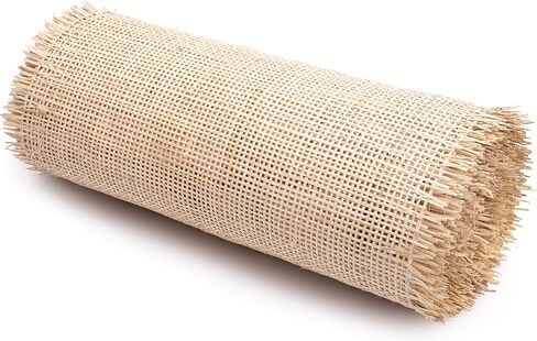 CLAYNIX 24" Width Square Cane Webbing - Mesh Pre-Woven Cane 24" Wide x 15 feet Length - Rattan Cane Webbing Roll - Net Open Weave Wicker Cane Webbing Material for Cabinet, Door (15 FEET) in Saudi Arabia