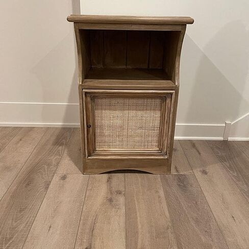 حزام قصب مربع بعرض 24 بوصة من CLAYNIX - قصب شبكي منسوج مسبقًا بعرض 24 بوصة × طول 15 قدمًا - بكرة حزام قصب الروطان - مادة حزام قصب الخوص المفتوحة للخزانة والباب (15 قدمًا) in Kuwait