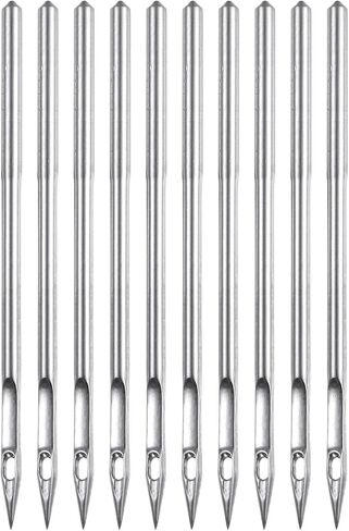 HARFINGTON 10 Pcs Sewing Machine Needles Size 21/130 Quick Sewing Iron Universal Regular Point Machine Needles Embroidery Sewing Tool for Craft DIY Household Stitching Industrial Use in Saudi Arabia