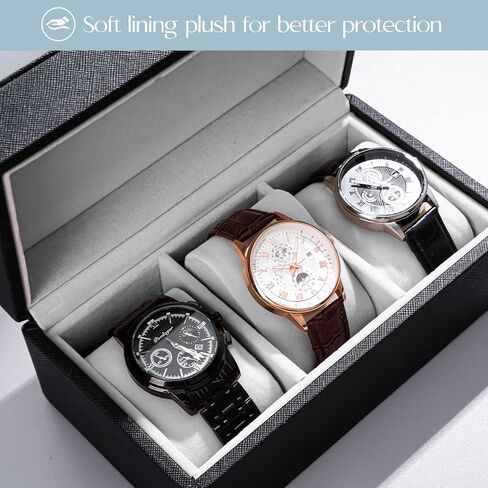 حزمة ProCase Valet Tray مع حافظة ساعة السفر وحقيبة ساعة السفر in Saudi Arabia