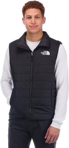 سترة بغطاء رأس رجالي من THE NORTH FACE بسحاب كامل Flare Hybird، أسود TNF، مقاس 3X-Large in Saudi Arabia