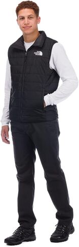 سترة بغطاء رأس رجالي من THE NORTH FACE بسحاب كامل Flare Hybird، أسود TNF، مقاس 3X-Large in Saudi Arabia