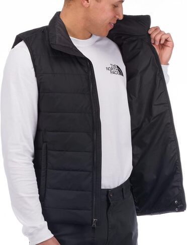 سترة بغطاء رأس رجالي من THE NORTH FACE بسحاب كامل Flare Hybird، أسود TNF، مقاس 3X-Large in Saudi Arabia