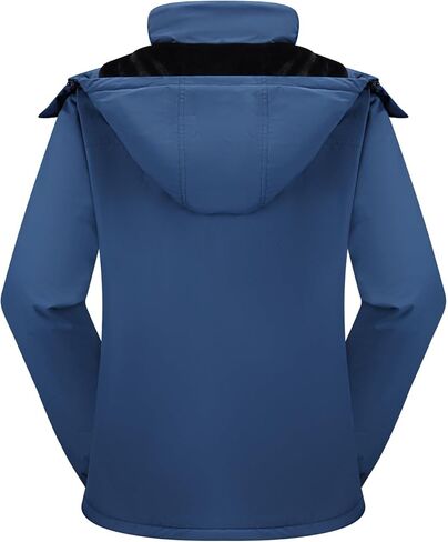 CAMEL CROWN Men's Waterproof Ski Jackets Winter Coats Snow Jacket Adjustable Fleece Windbreaker Windproof Outdoor RainJackets in Kuwait