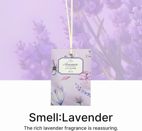 12 Pack Aromatherapy Sachets - Ocean Scent - Odor Elimination & Air Freshness - Perfect for Wardrobe, Car & Home Scents - Great Gift Idea in Saudi Arabia