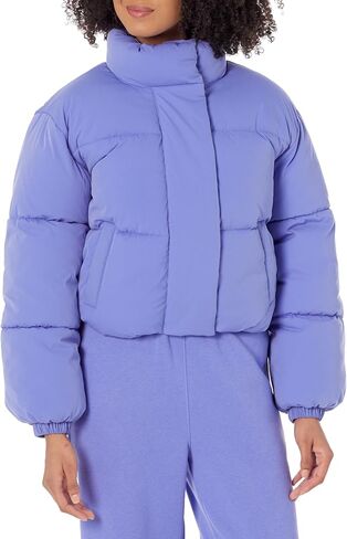 Amazon Essentials Women's Crop Puffer Jacket (Available in Plus Size) in Saudi Arabia