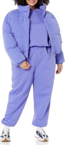 Amazon Essentials Women's Crop Puffer Jacket (Available in Plus Size) in Saudi Arabia