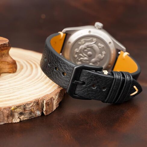 Quick Release Leather Watch Band,Top Grain Leather Watch Straps, Italian Calfskin Watchbands Replacement Strap for Men Women 16mm 18mm 19mm 20mm 21mm 22mm 24mm in Saudi Arabia